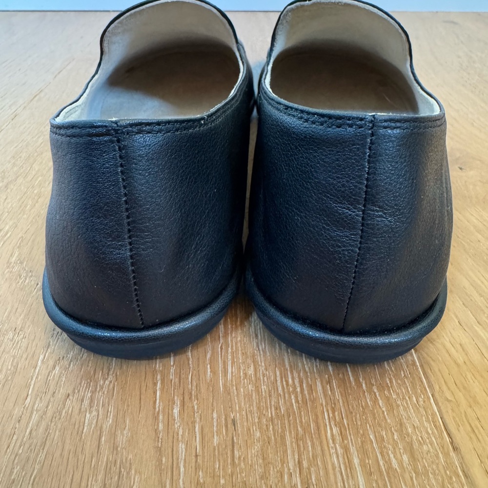 THE ROW Canal Leather Slip-On Loafers - Picture 7 of 11